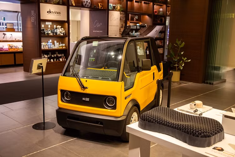 Mibot - oto dien sieu mini Nhat Ban gia 197 trieu, nho hon ca VF3-Hinh-7