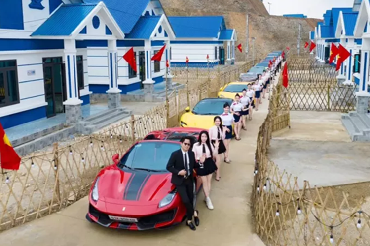 Dan sieu xe tram ty cua Hoang Kim Khanh xuat hien o Cao Bang-Hinh-2