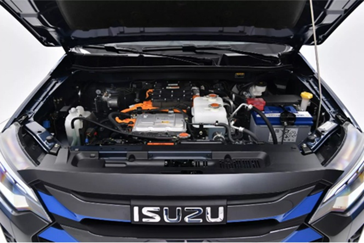 Isuzu D-Max EV 2025 ra mat, ban tai dien 