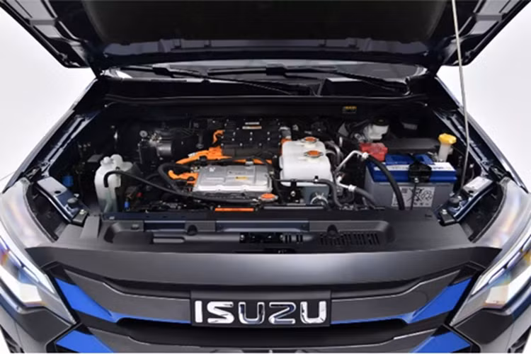 Isuzu D-Max EV 2025 ra mat, ban tai dien 
