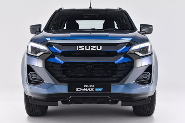 Isuzu D-Max EV 2025 ra mat, ban tai dien 