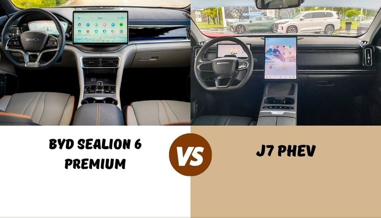 Jeacoo J7 PHEV va BYD Sealion 6 - xe 