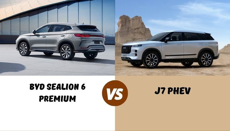 Jeacoo J7 PHEV va BYD Sealion 6 - xe 