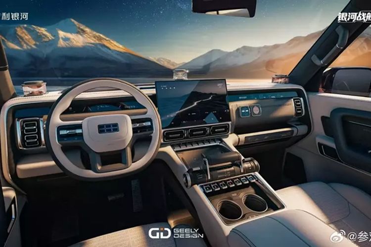 Geely Galaxy Cruiser - SUV viet da co the boi 2 tieng tren mat nuoc-Hinh-4