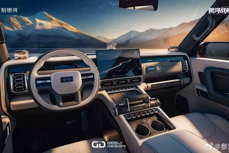 Geely Galaxy Cruiser - SUV viet da co the boi 2 tieng tren mat nuoc-Hinh-4