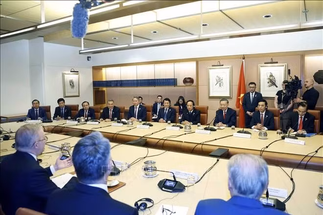 Tuyên bố chung Việt Nam- Australia về tăng cường kết nối khoa học, công nghệ và đổi mới sáng tạo 