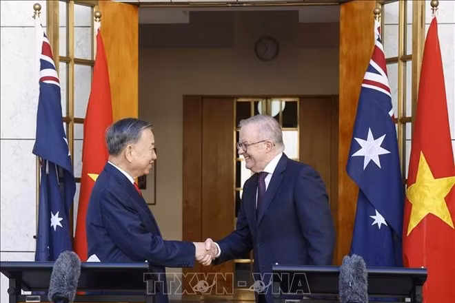 Tuyên bố chung Việt Nam- Australia về nâng cao sức chống chịu, thích ứng và phục hồi kinh tế 