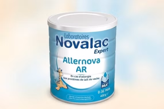 Sữa bột Allernova AR bị thu hồi tại Pháp vì lo ngại tác dụng phụ