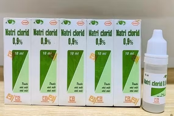 Pharmedic lên tiếng vụ thu hồi lô thuốc nhỏ mắt Natri clorid 0,9%