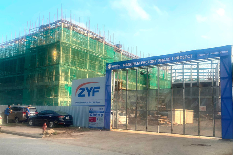 Vi phạm về xây dựng, Công ty Nanofilm Technologies Việt Nam bị phạt 390 triệu đồng. Vi phạm về xây dựng, Công ty Nanofilm Technologies Việt Nam bị phạt 390 triệu đồng.