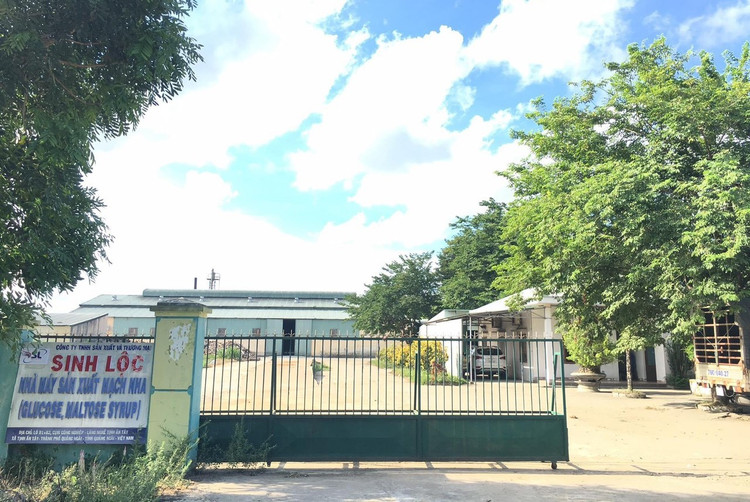 Xả thải ra môi trường, Công ty sản xuất và thương mại Sinh Lộc bị phạt 330 triệu đồng.