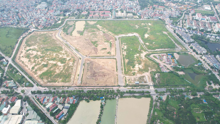 Toàn cảnh dự án Làng Giáo dục Quốc tế Thiên Hương.