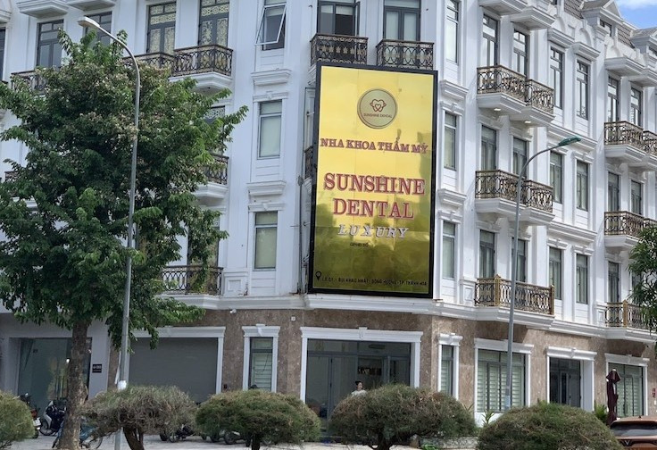 Cơ sở Nha khoa thẩm mỹ Sunshine Deltal Luxury, trực thuộc Công ty TNHH Sunsnhine Thanh Hóa