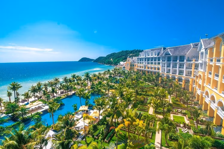 JW Marriott Phu Quoc Emerald Bay Resort có những không gian cưới đẹp như mơ
