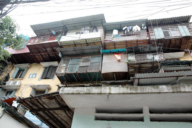 Chung cư cũ xuất hiện nhiều ở Hà Nội và TP. Hồ Chí Minh