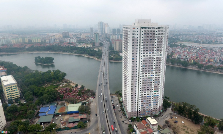 Tòa chung cư VP6 Linh Đàm. Tòa chung cư VP6 Linh Đàm.