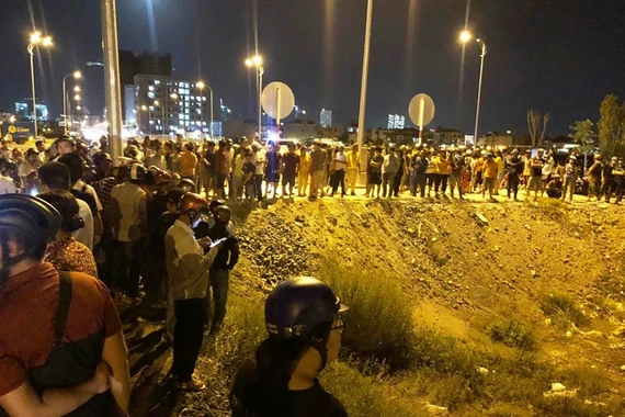 Con trâu đực cào chân xuống đất tố tội ác kinh hoàng trong bụi rậm