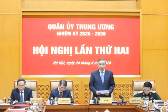 Tổng Bí thư, Chủ tịch nước Tô Lâm chủ trì Hội nghị Quân ủy Trung ương