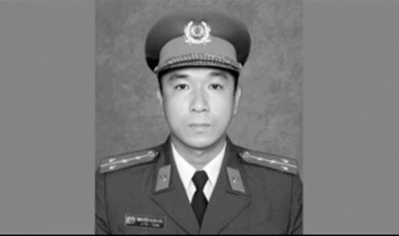Truy thăng cấp bậc hàm Thiếu tá với công an hy sinh khi bắt cát tặc