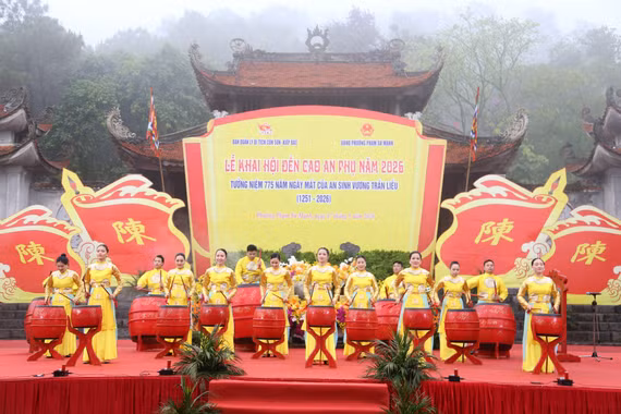 Long trọng khai hội đền Cao An Phụ năm 2026