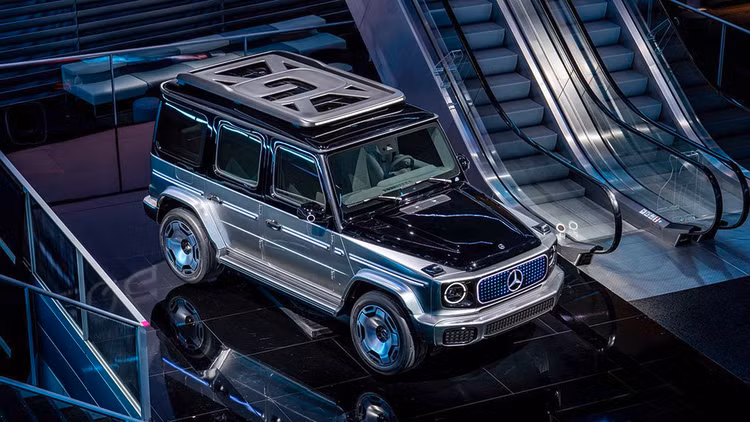 Mercedes-Benz tổng tấn công làng xe điện với loạt xe "bom tấn" ảnh 16