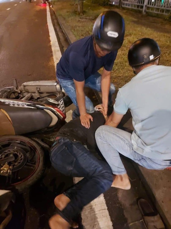 Đối tượng Phúc bị khống chế