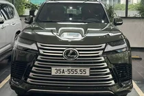 Đại gia lâu đài Thành Thắng tậu Lexus LX600 biển 35A-555.55