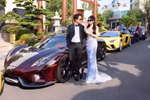 Hoàng Kim Khánh lại mang dàn siêu xe trăm tỷ đến Lâm Đồng