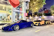 Dàn siêu xe gần 100 tỷ của các đại gia Tp.HCM tụ tập