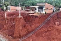 Công an Đồng Nai làm rõ vụ hạ cốt nền đường ĐT753 ảnh hưởng nhà dân