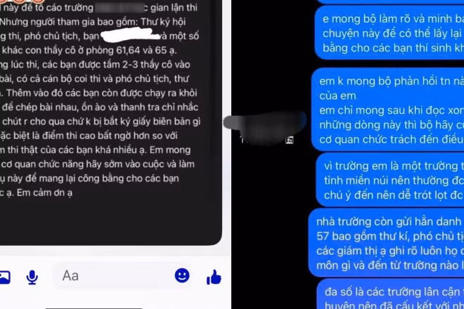 Xác minh thông tin tố cáo vi phạm thi tốt nghiệp THPT ở Quảng Trị
