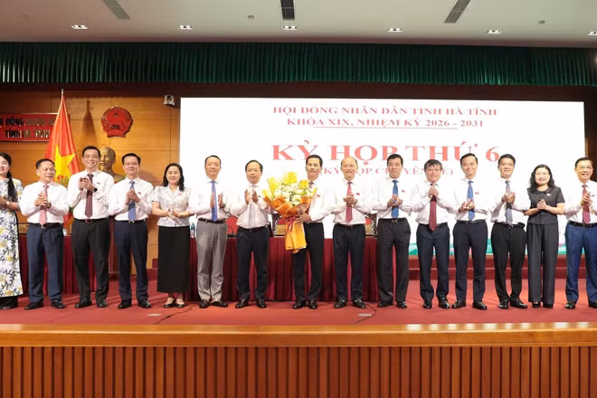 Ông Nguyễn Trọng Hiếu giữ chức Phó Chủ tịch UBND tỉnh Hà Tĩnh