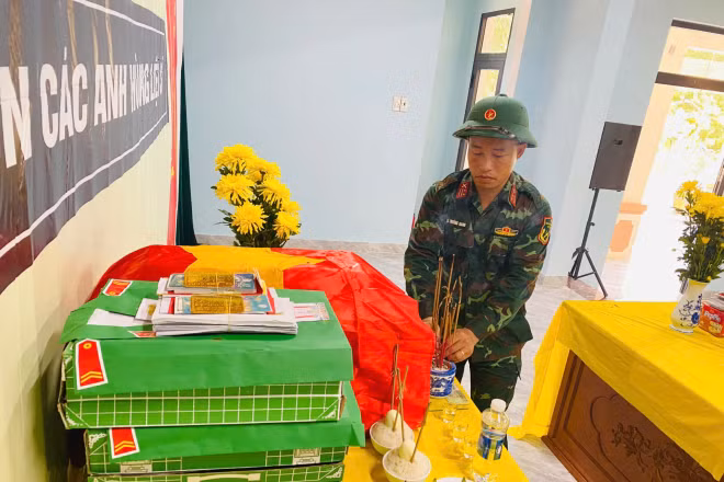 Quảng Trị phát hiện hài cốt liệt sĩ trong chiến dịch kéo dài 500 ngày