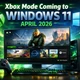Microsoft đưa trải nghiệm chơi game Xbox mode lên Windows 11