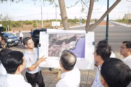 Khảo sát tiến độ loạt dự án đô thị, du lịch dọc tuyến 706B