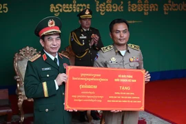 Khởi công công trình giáo dục hữu nghị Việt Nam Campuchia tại tỉnh Svay Rieng