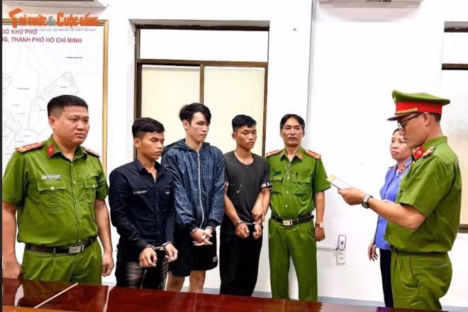 Nhóm đối tượng gây rối trật tự công cộng tại TP HCM bị bắt giữ