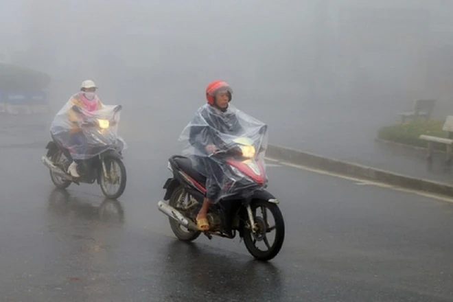 Miền Bắc sắp đón đợt không khí lạnh rất mạnh gây mưa dông, trời rét đậm