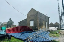 Hà Tĩnh thiệt hại khi bão số 5 đổ bộ