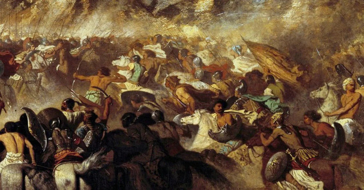 6. Gắn liền với bạo loạn và thảm sát dân sự. Một số ghi chép từ văn bản Babylon cổ cho biết đã có bạo loạn tại Opis và một cuộc thảm sát dân thường sau trận chiến, cho thấy đây không chỉ là một chiến thắng quân sự đơn thuần mà còn kéo theo hệ quả xã hội sâu sắc. Ảnh: thehistorianshut.com.