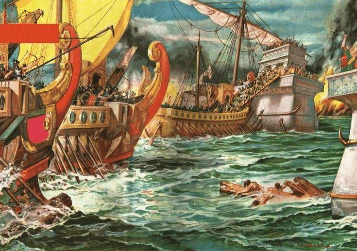 Ý nghĩa lịch sử lâu dài. Trận Actium không chỉ định hình số phận La Mã mà còn mở ra giai đoạn Pax Romana – thời kỳ hòa bình kéo dài hàng thế kỷ. Ảnh: Pinterest.