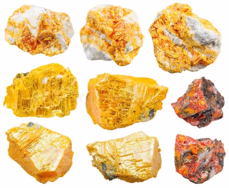 Được con người biết đến và sử dụng từ thời cổ đại. Từ Ai Cập, Trung Hoa đến La Mã cổ đại, orpiment từng được nghiền làm thuốc nhuộm, mỹ phẩm và chất trang trí do người đương thời chưa hiểu rõ tính độc hại của nó. Ảnh: Pinterest.