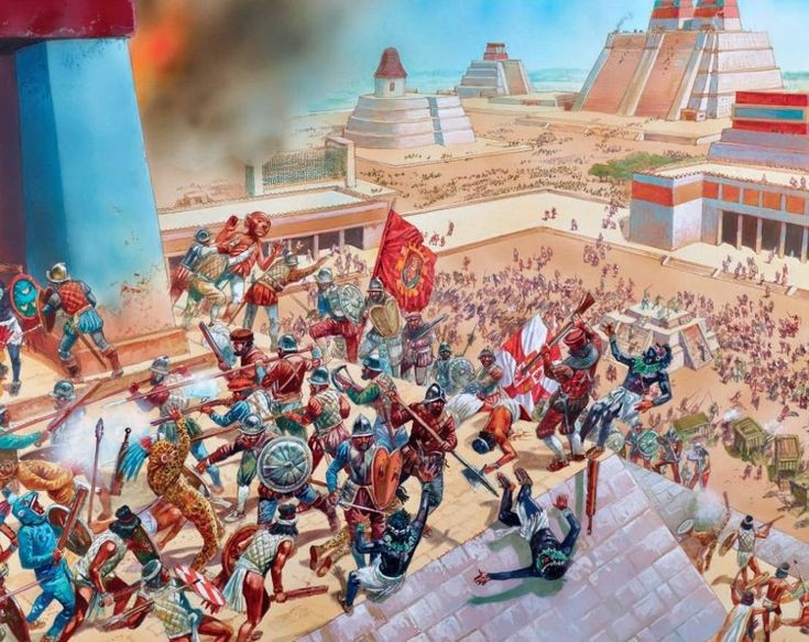 6. Trận Cajamarca đánh dấu sự sụp đổ nhanh chóng của đế chế Inca. Sau khi mất hoàng đế, đế chế Inca nhanh chóng tan rã và trở thành con mồi dễ dàng cho cuộc chinh phạt của Francisco Pizarro. Ảnh: Pinterest.