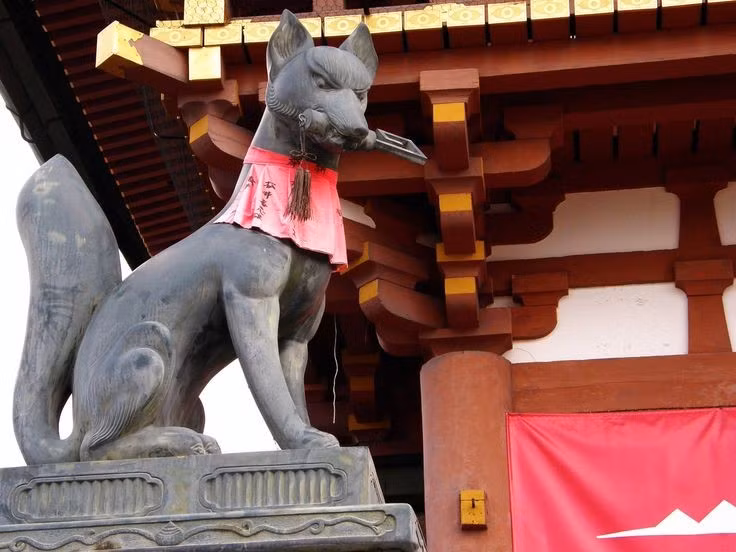 7. Ảnh hưởng mạnh đến văn hóa Đông Á. Hình tượng hồ ly tinh Trung Hoa đã lan sang Nhật Bản (Kitsune) và Hàn Quốc (Gumiho), trở thành truyền thuyết phổ biến ở khu vực. Ảnh: Pinterest.