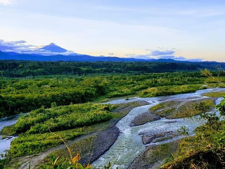 Địa hình đa dạng. Từ rừng nhiệt đới Amazon đến đỉnh núi băng tuyết Andes, Vườn quốc gia Sangay bao phủ hầu hết các dạng địa hình của Ecuador. Ảnh: Pinterest.