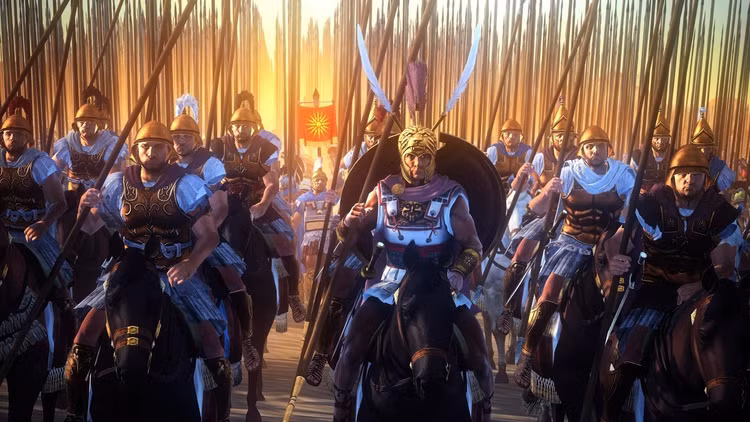 6. Sự suy tàn của nền độc lập Hy Lạp. Trận Chaeronea đánh dấu sự kết thúc thời kỳ Hy Lạp tự trị, đặt các thành bang dưới ảnh hưởng của Macedonia. Ảnh: ytimg.com.