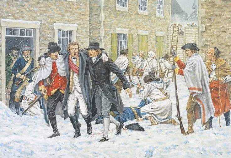 4. Benedict Arnold là anh hùng thực sự của trận đánh. Dù sau này bị xem là kẻ phản bội, chính Arnold đã dẫn quân xung phong táo bạo trong trận Bemis Heights và làm tan rã đội hình Anh. Ảnh: Pinterest.