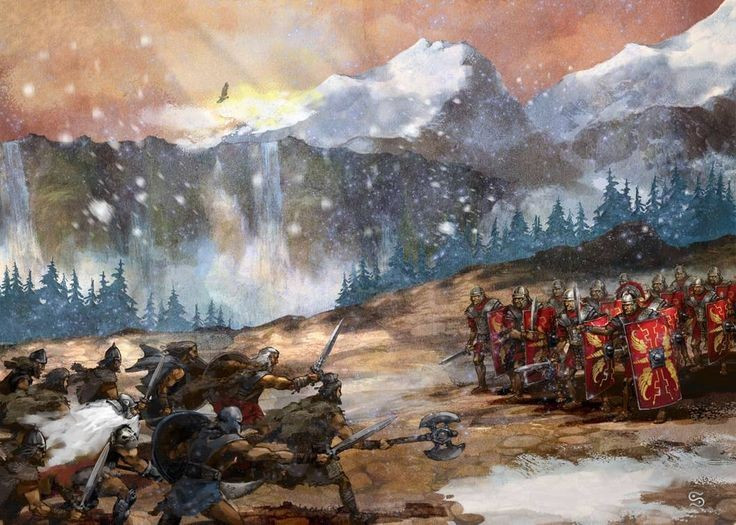 5. Mất hơn 700 lính La Mã trong một đợt tấn công. Julius Caesar thừa nhận trong hồi ký rằng ông đã mất hơn 700 binh sĩ trong một ngày – con số cao bất thường trong chiến thuật chiến tranh của La Mã. Ảnh: Pinterest.