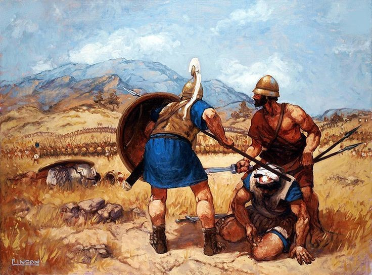 4. Đội quân đồng tính của Thebes bị tiêu diệt hoàn toàn. Đơn vị tinh nhuệ gồm 150 cặp chiến binh đồng tính nam của Thebes chiến đấu đến người cuối cùng, trở thành biểu tượng bi tráng. Ảnh: Pinterest.