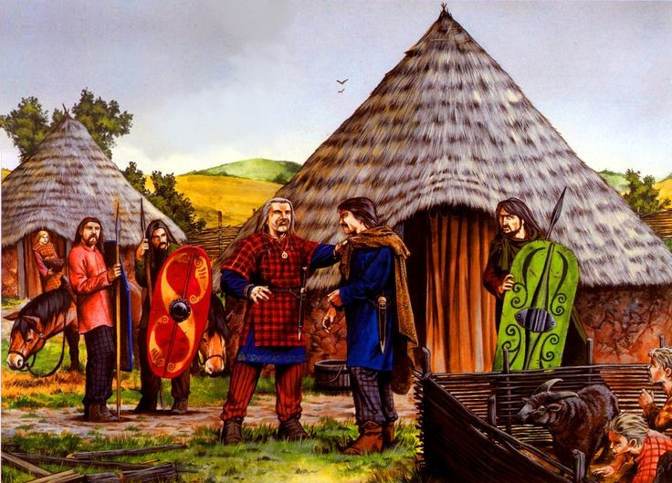 Họ từng chiếm lĩnh phần lớn châu Âu cổ. Vào khoảng năm 400 TCN, văn hóa Celt lan rộng từ quần đảo Anh, Pháp, Thụy Sĩ cho đến các vùng Trung Âu. Ảnh: Pinterest.